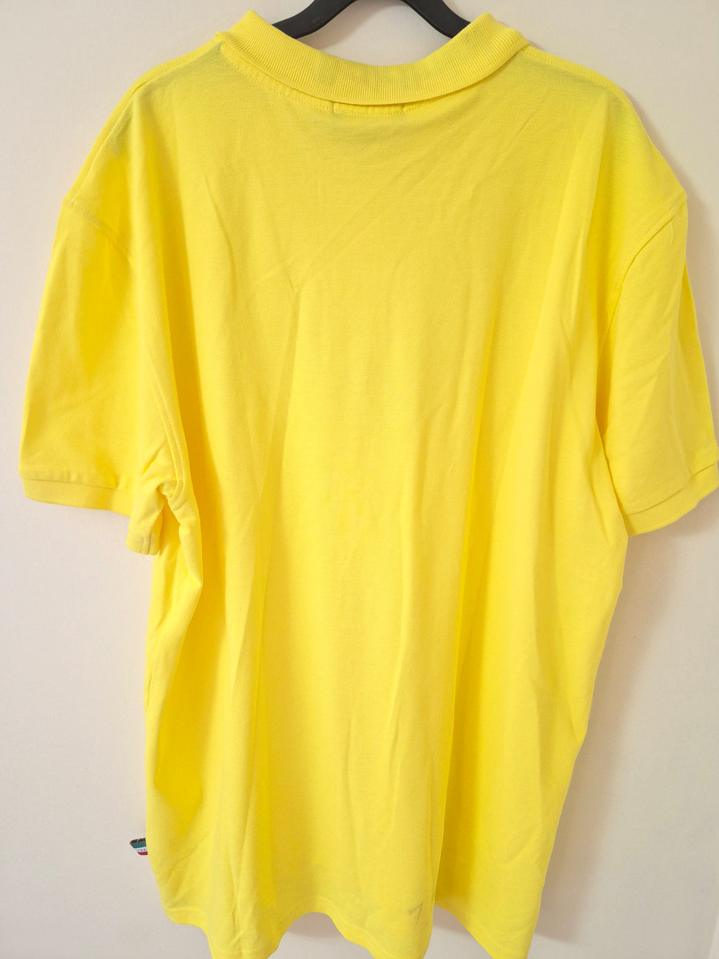 BALDININI TREND YELLOW LOGO POLO SHIRT MEN'S 2XL/3XL BNWT MADE IN ITALY RRP £200