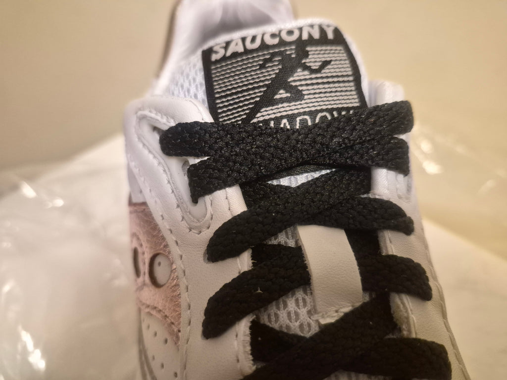 SAUCONY JAZZ ORIGINAL WHITE ROSE GOLD TRAINERS UK 4.5/5/5.5 NEW NO BOX RRP £95
