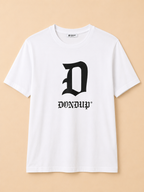 DONDUP MENS WHITE LOGO GRAPHIC T SHIRT SIZE XXL BRAND NEW MADE IN ITALY RRP £150