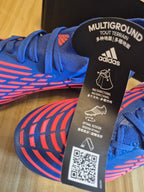 ADIDAS PREDATOR EDGE.2 MG FOOTBALL BOOTS BLUE RED UK 8.5 EU 42 NEW RRP £90