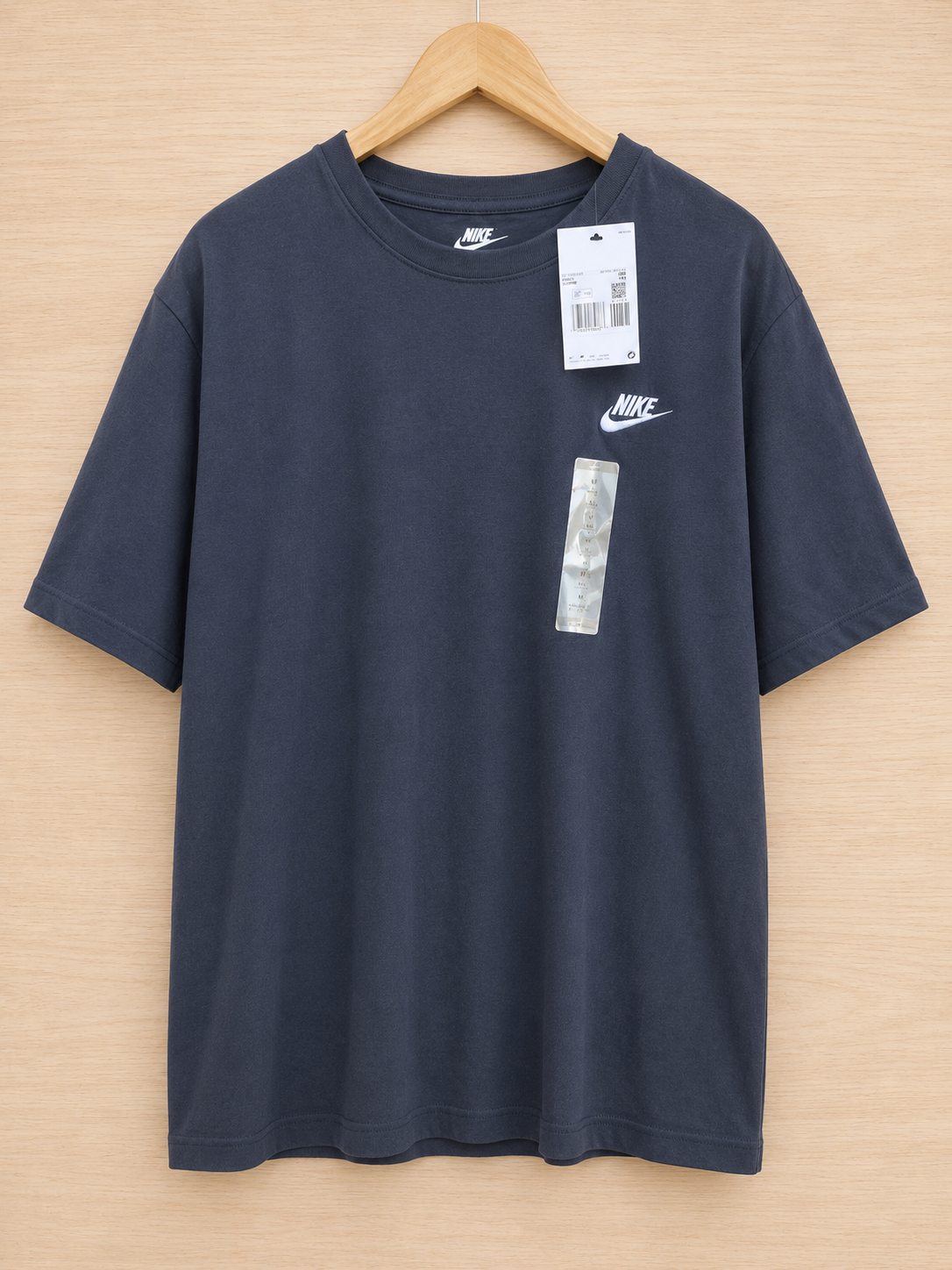 NIKE SPORTSWEAR EMBROIDERED LOGO T-SHIRT BLACK MEN'S XXL RRP £29.99 WITH TAGS