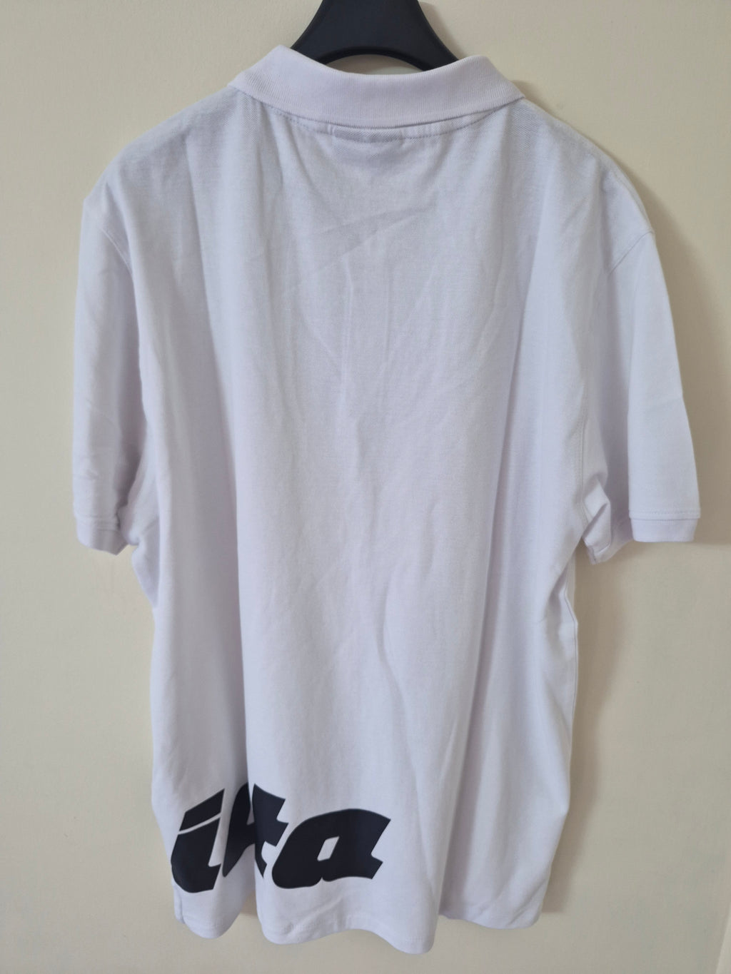 NEW INVICTA MEN’S BIG LOGO COTTON POLO SHIRT WHITE XXL RRP£70