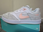 NIKE COURT VISION LOW TRAINERS WHITE/PHANTOM PINK – UK 5 – BRAND NEW WITH BOX – RRP £75