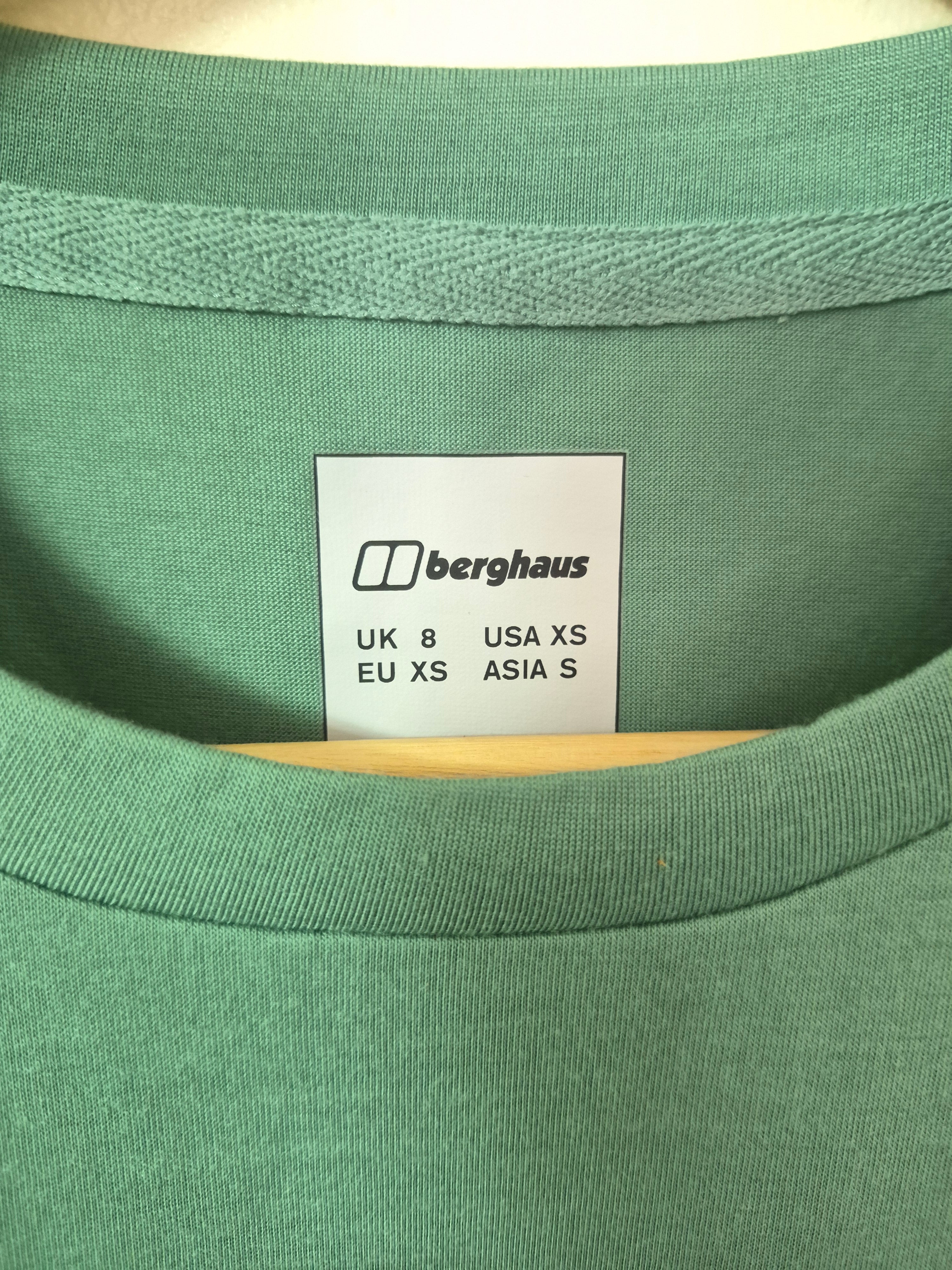 BERGHAUS WOMEN'S CONEFLOWER MERINO WOOL TEE UK 8 EU XS BRAND NEW WITH TAGS AUTHENTIC RRP £45