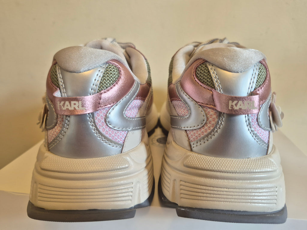 KARL LAGERFELD PARIS FLORAL CHUNKY TRAINERS WOMEN'S UK 5 NEW NO BOX RRP £199
