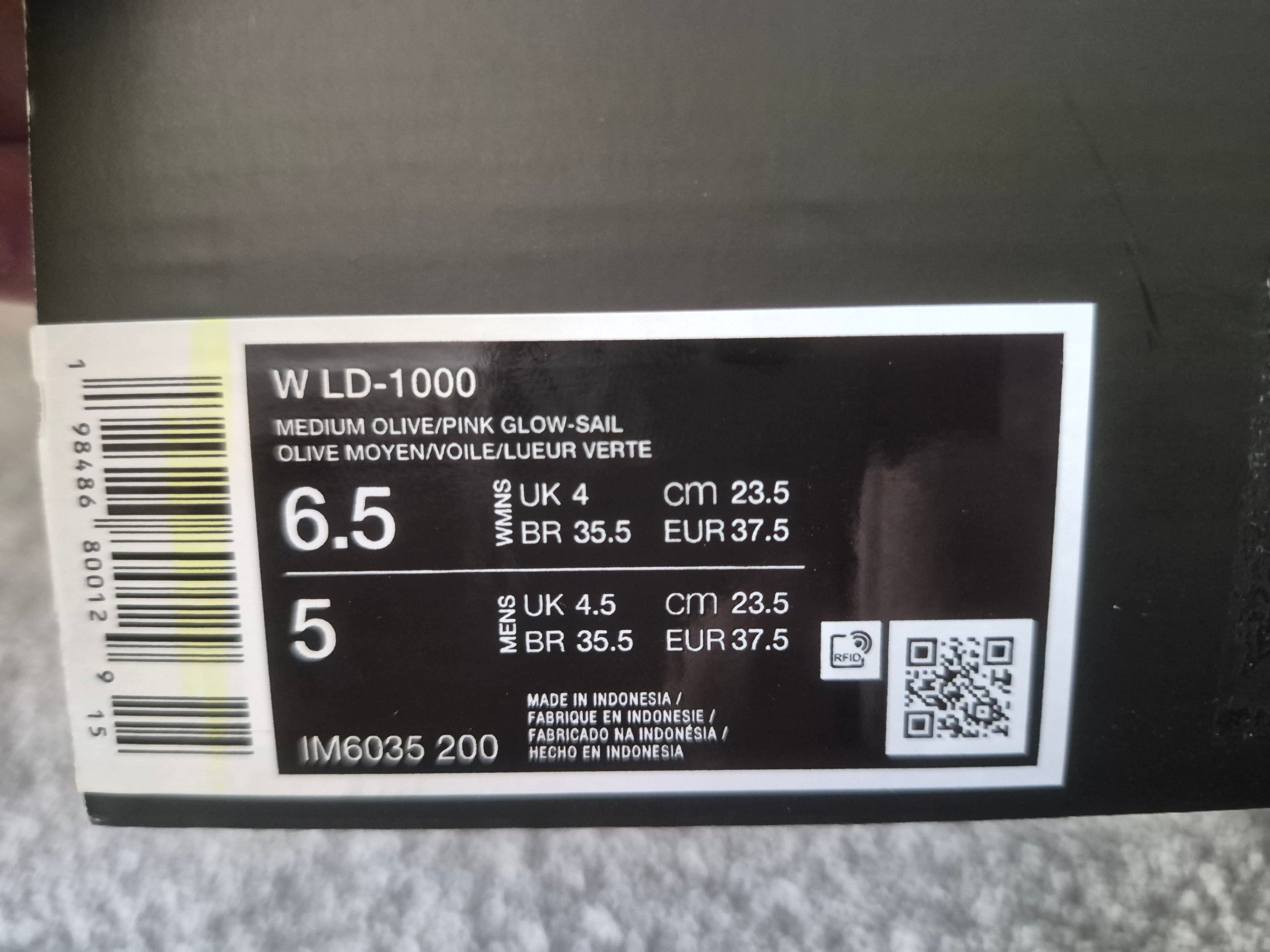 NIKE LD-1000 TRAINERS MEDIUM OLIVE / PINK GLOW WOMEN'S UK 4 EU 37.5 NEW WITH HALF BOX RRP £90