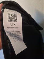 ARMANI EXCHANGE MEN'S BLACK TAPERED JEANS W31 BNWT DESIGNER DENIM RRP £120