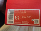 NIKE SHOX R4 BLACK ORANGE UK 5.5 / UK 6 WOMEN'S NEW HALF BOX RRP £149.99